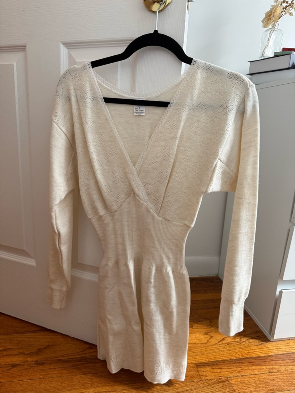 Vintage knit mini dress